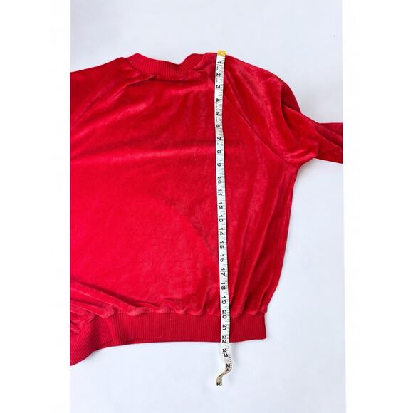 La Redoute Madame x Collector Velour Sweatshirt M Retro Logo Limited Edition - Picture 5 of 5